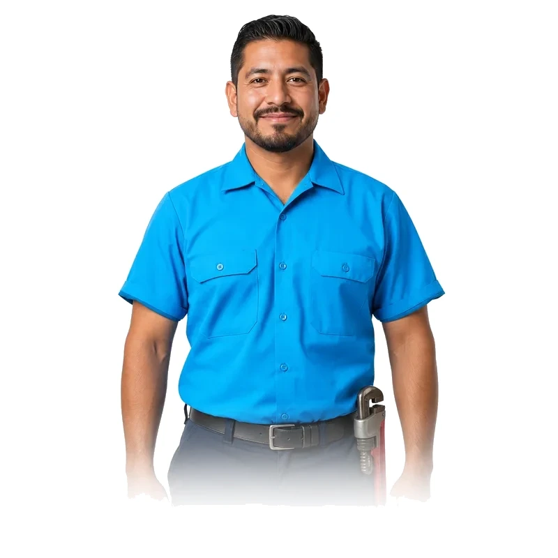 Faucets technician portrait