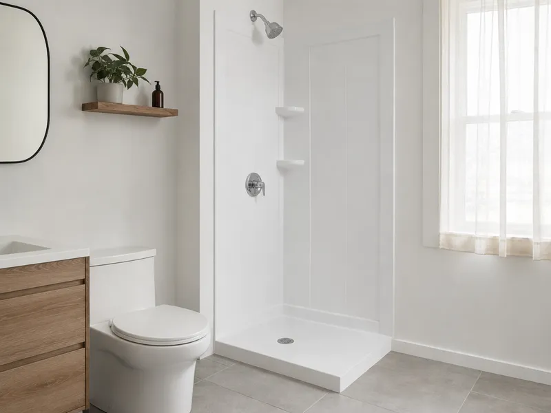 Prefab shower kit