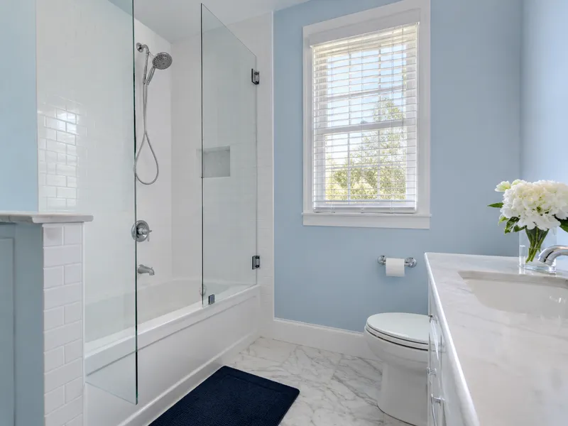 Shower-over-bathtub conversion