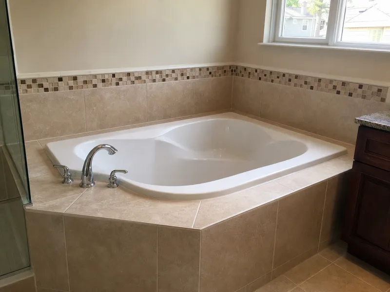 Corner tub