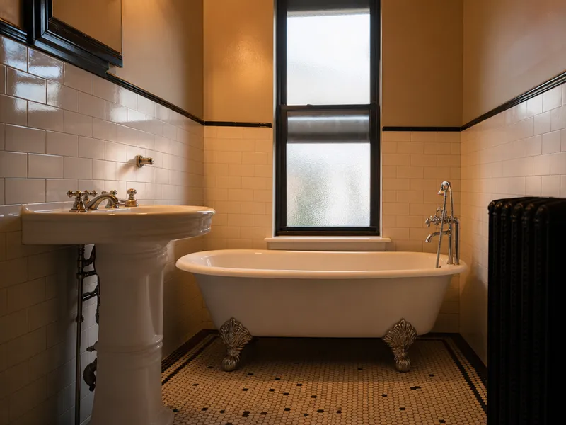 Clawfoot tub