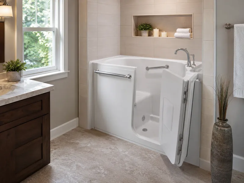 Walk-in tub