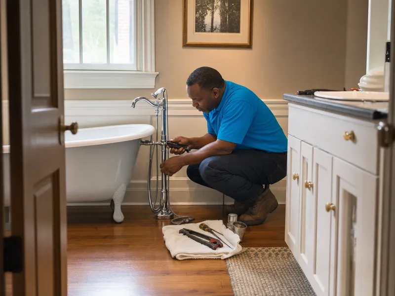 Clawfoot tub, Bronx apartment