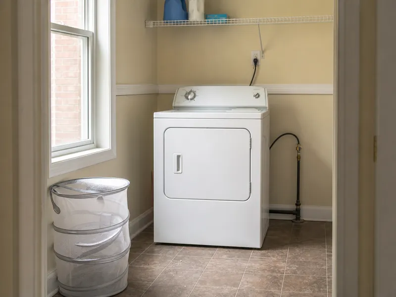 Gas dryer, Brooklyn brownstone