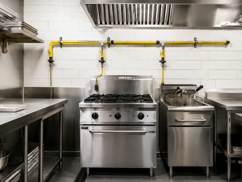 Restaurant kitchen, Manhattan