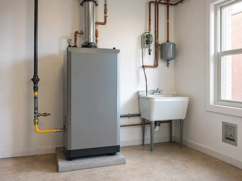 Gas boiler, Queens co-op