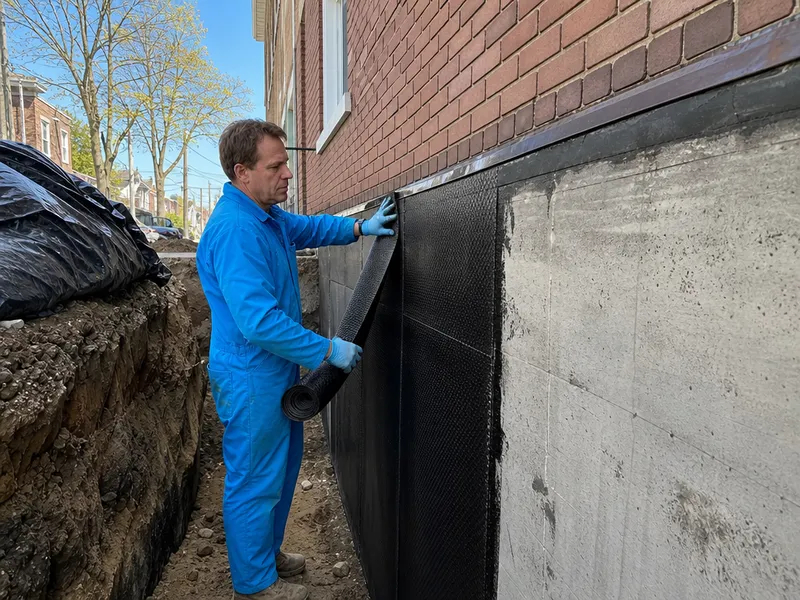 Foundation waterproofing