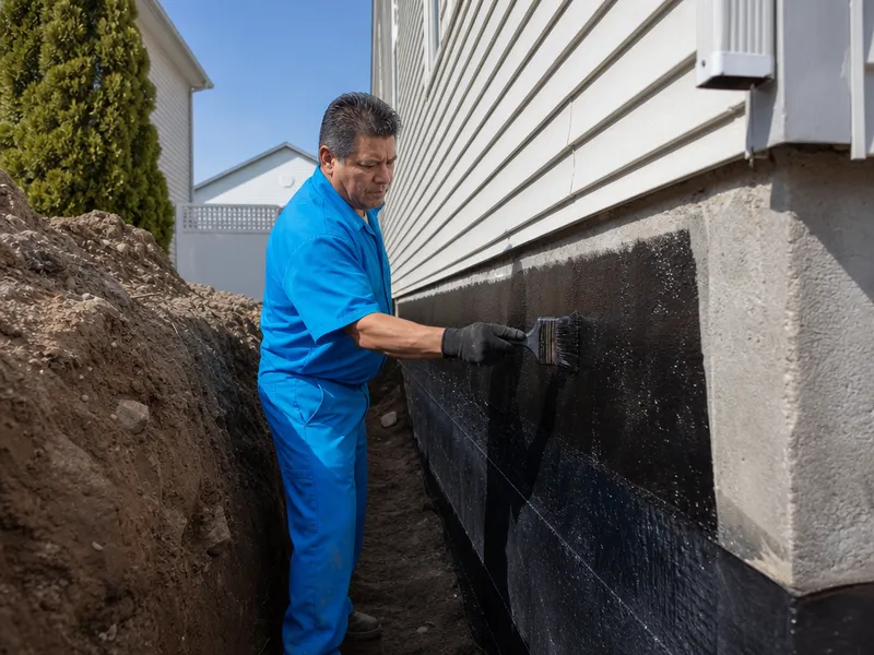 Exterior waterproofing