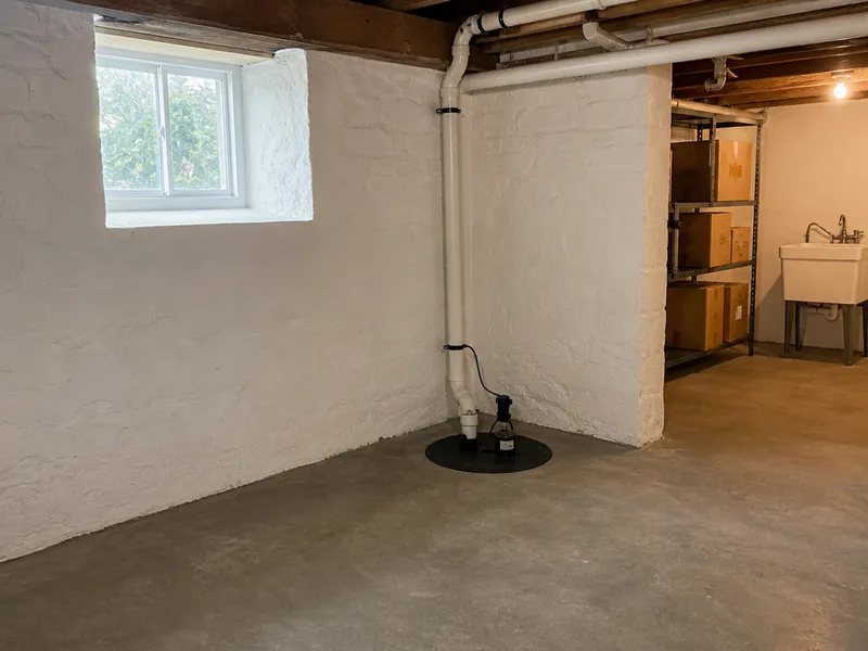 Brooklyn brownstone basement