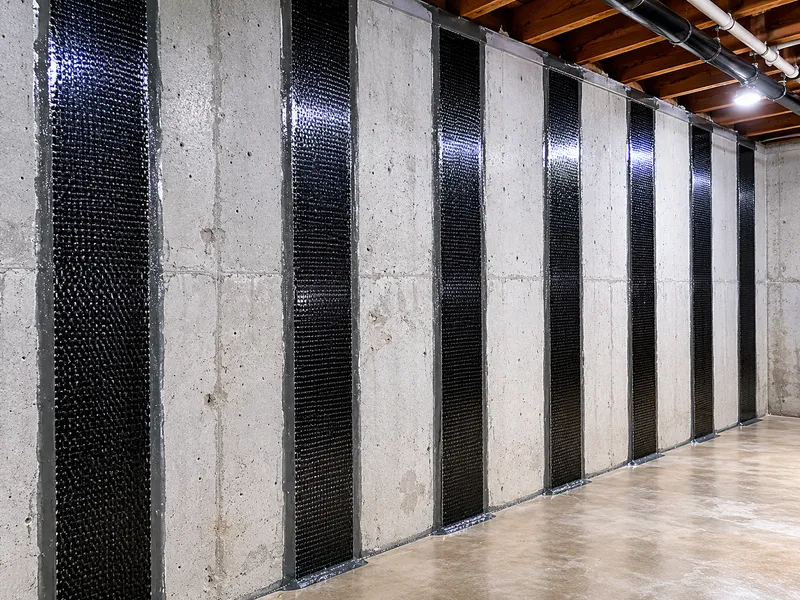 Foundation wall reinforcement