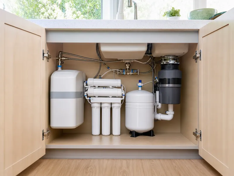 Water softener with reverse osmosis
