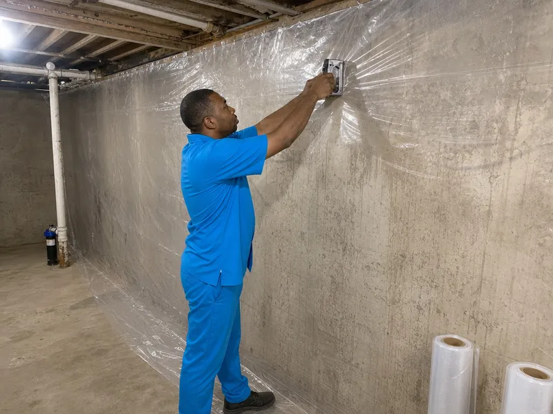 Vapor barrier installation