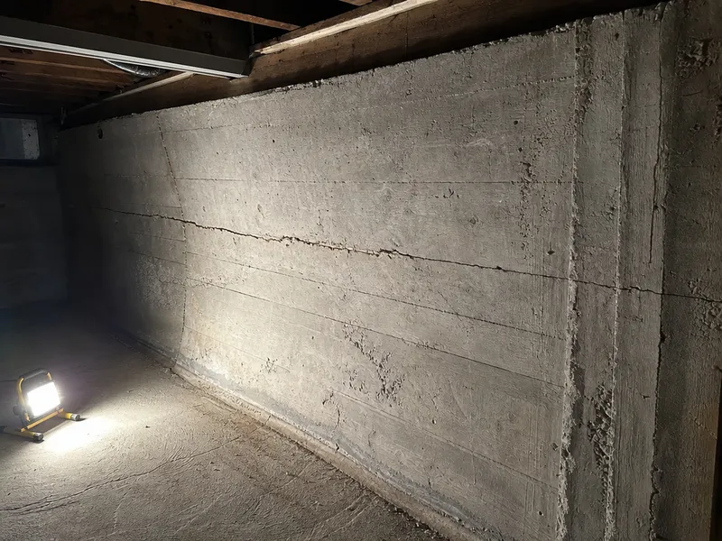 Bowed basement walls