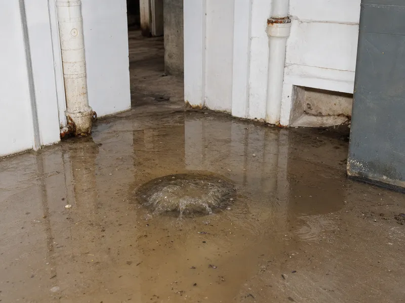 Sewer backup