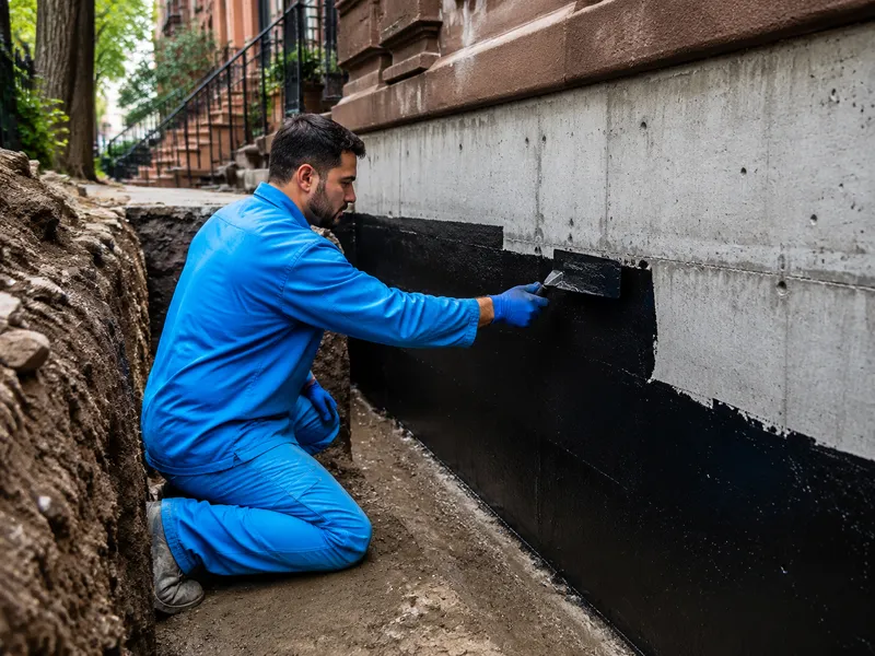 Foundation waterproofing