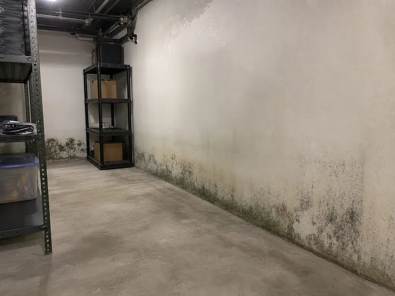 Musty odor in basement