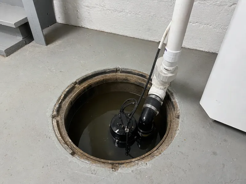 Sump pump running frequently