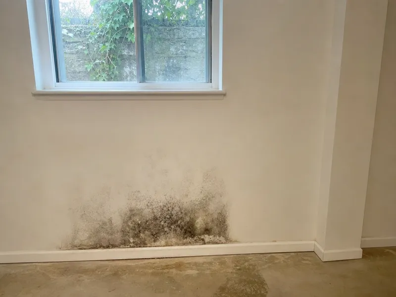 Mold or mildew in basement