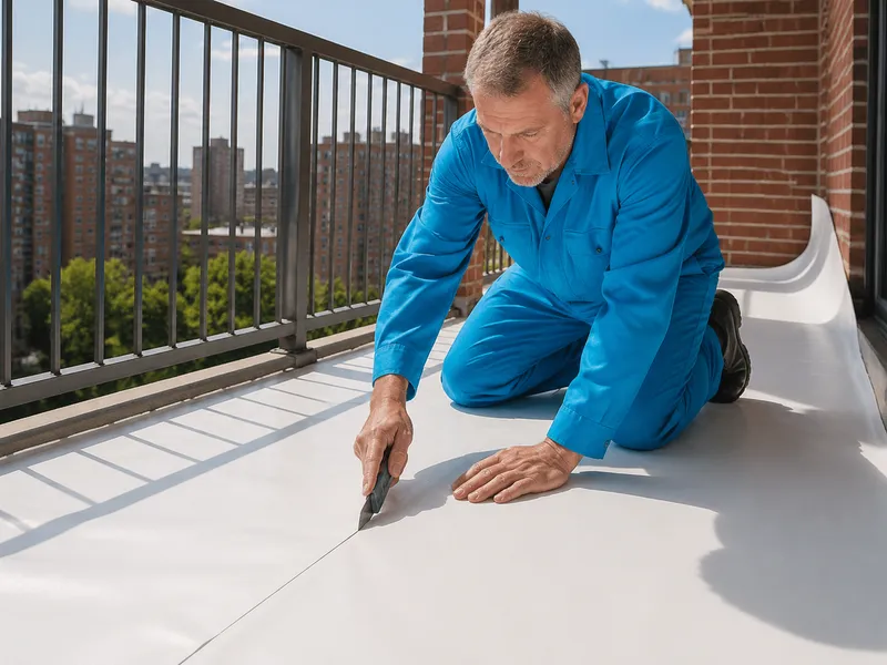 Balcony waterproofing