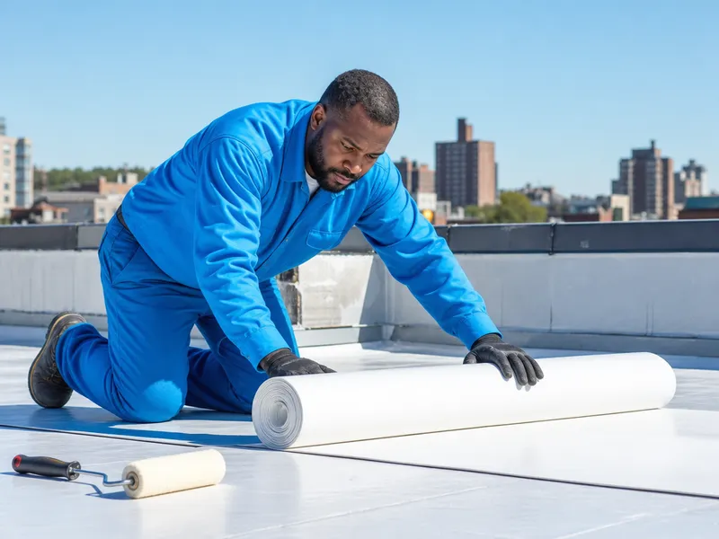 Vinyl deck waterproofing