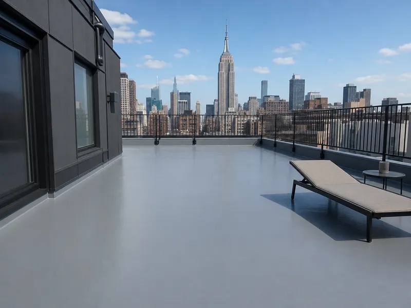 Penthouse terrace, Midtown
