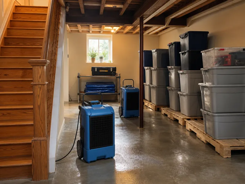 Brooklyn brownstone basement