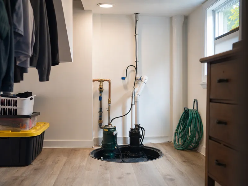 Water-powered backup, Staten Island home