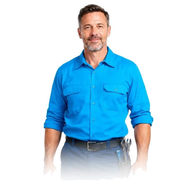 Pumps technician portrait