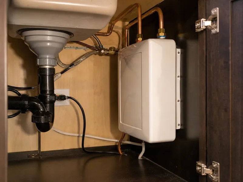 Tankless electric water heater