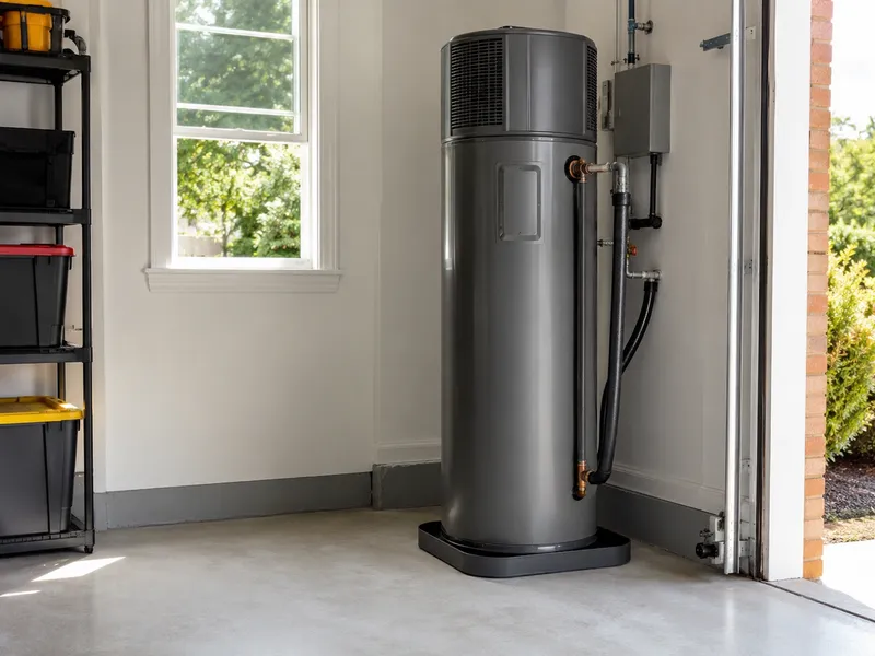 Hybrid heat pump water heater