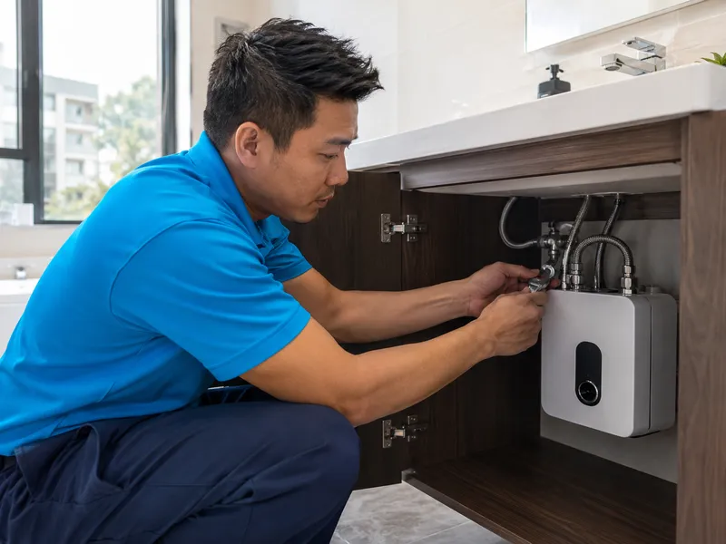 Tankless electric, Queens apartment