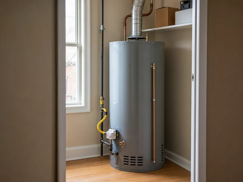 Gas water heater with permit, Bronx co-op