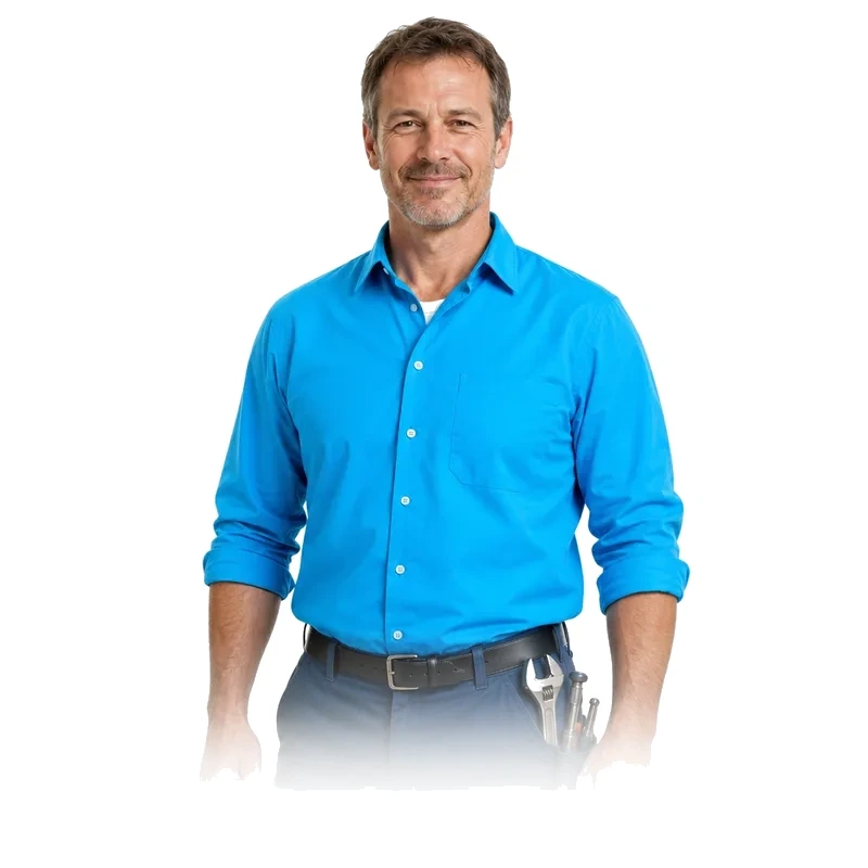 Kitchen Plumbing technician portrait
