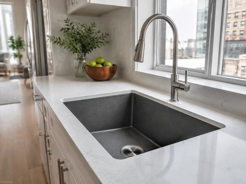 Composite granite sink