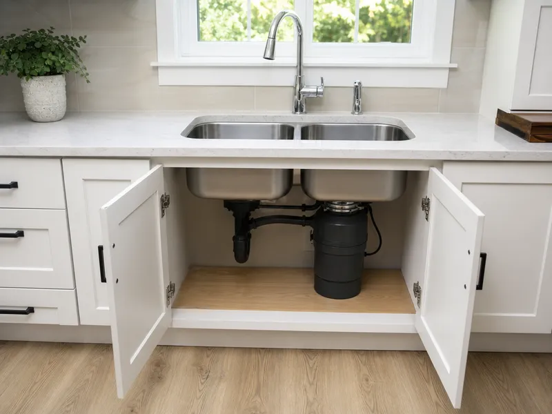 Double-bowl sink