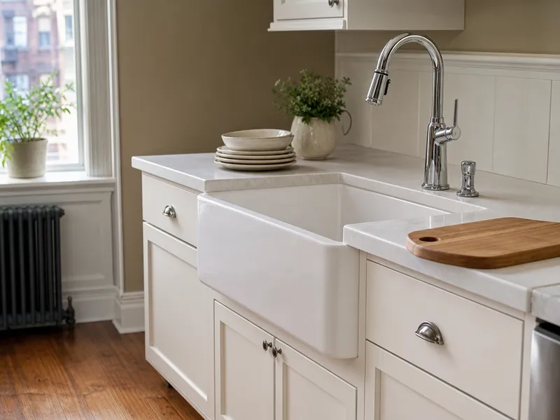 Brooklyn brownstone kitchen