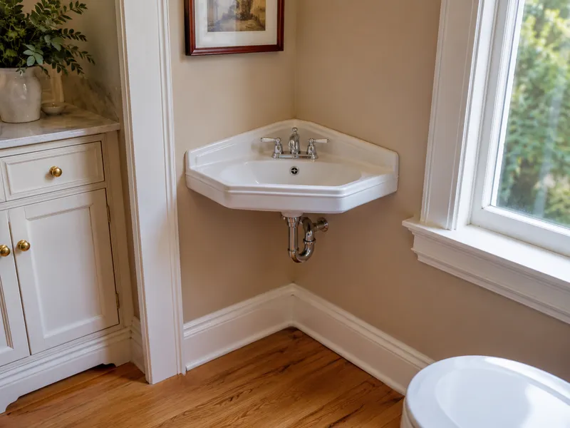 Corner sink
