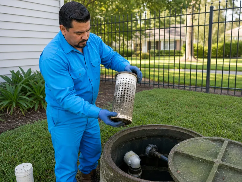 Effluent Filter Replacement