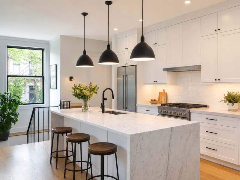 Pendant light installation