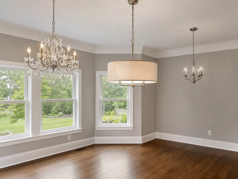 Chandeliers — crystal, drum, mini