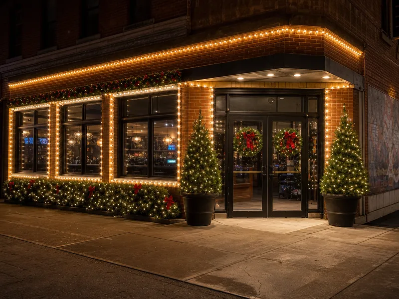 Commercial-grade holiday lighting