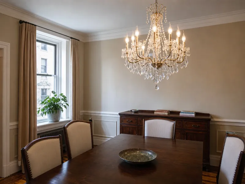 Manhattan pre-war dining room