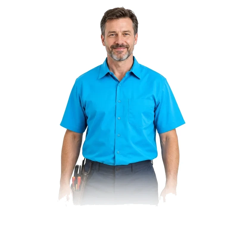 LED Lighting technician portrait