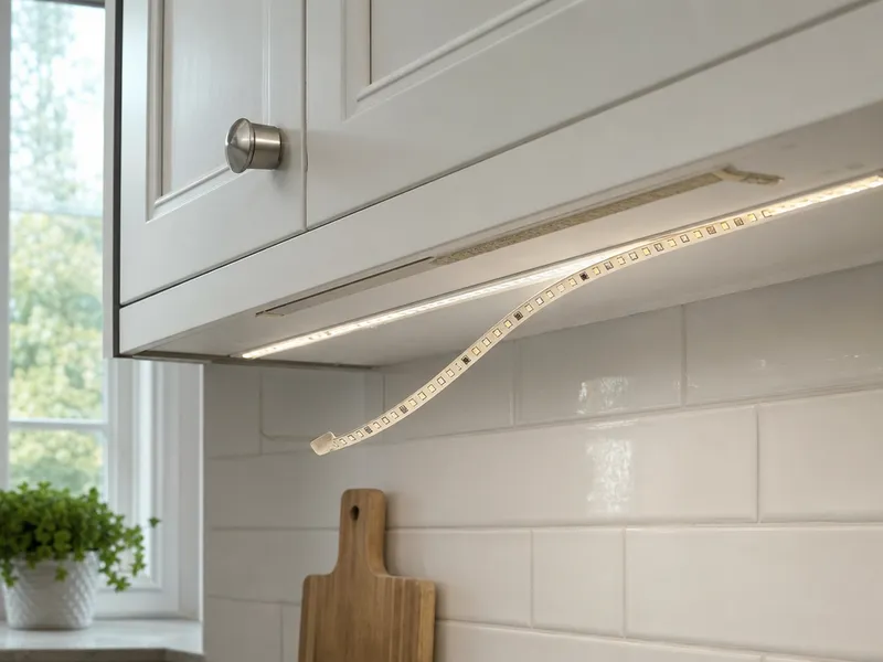 LED strip lights peeling or falling