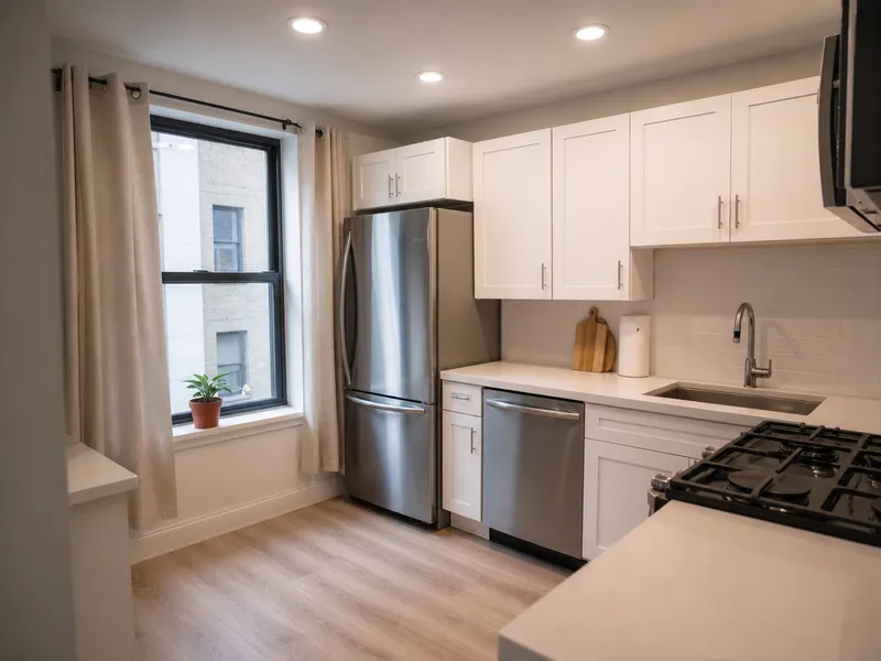 Manhattan apartment kitchen
