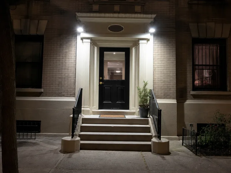 Manhattan apartment entrance