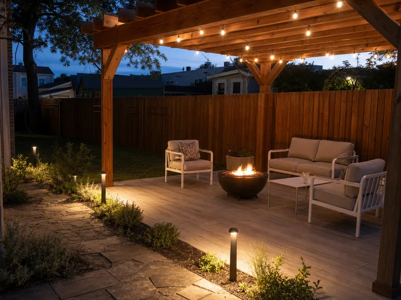 Queens patio