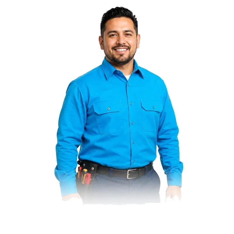 Pool Lighting technician portrait