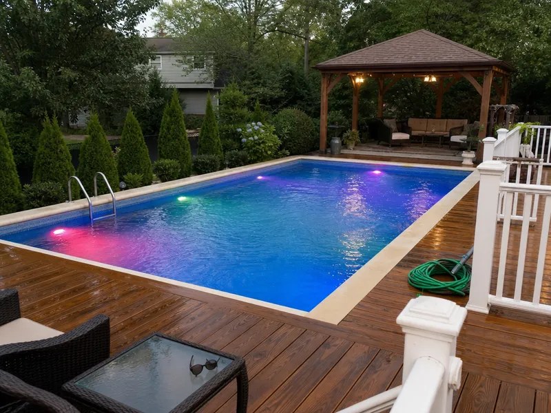 Staten Island estate pool
