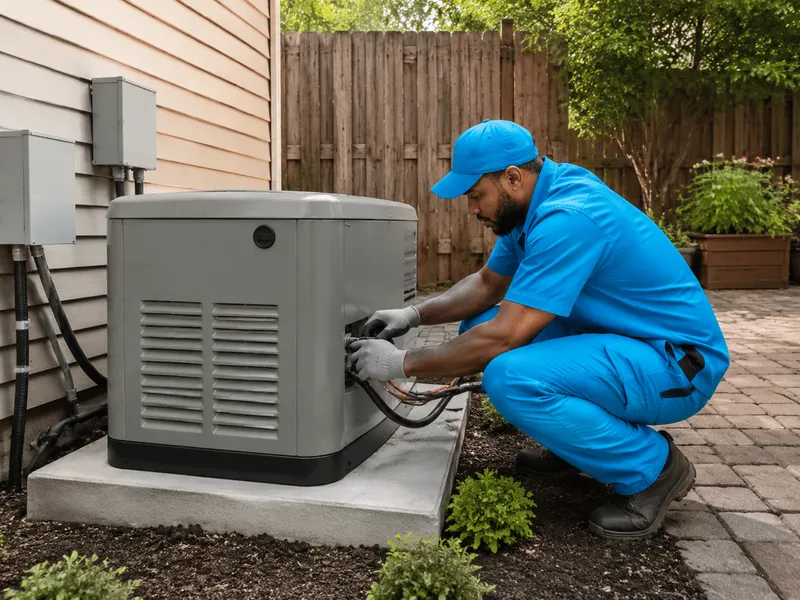 Generator installation